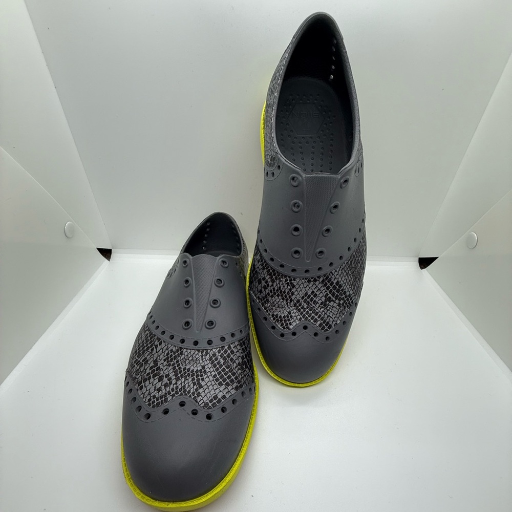 Biion Oxford Patterns Snake Shoes